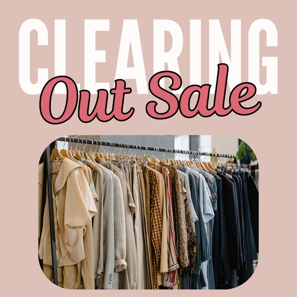 CLEARING OUT CLOSET!!